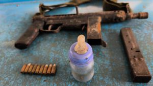 במהלך פעילות בשומרון: תחמושת אותרה בבקבוק של תינוק