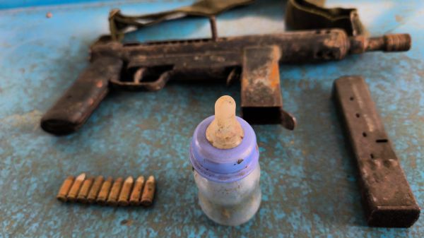 במהלך פעילות בשומרון: תחמושת אותרה בבקבוק של תינוק