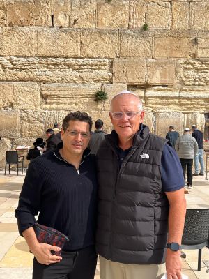 ראש ממשלת אוסטרליה לשעבר מוריסון ביקר בכותל ובעיר דוד