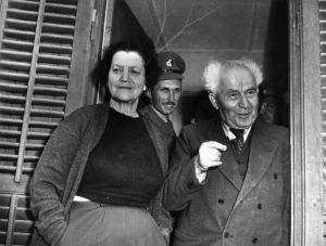 לא רק "אשתו של": דמותה של פולה בן גוריון נחשפת