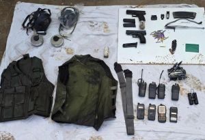 במהלך מבצע של צה"ל: נתפסו אקדחים ואמצעי לחימה