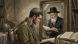 די לרגשי נחיתות מול החרדים אצל רבנים ששולחים תלמידים לקרב