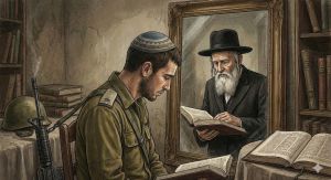 די לרגשי נחיתות מול החרדים אצל רבנים ששולחים תלמידים לקרב