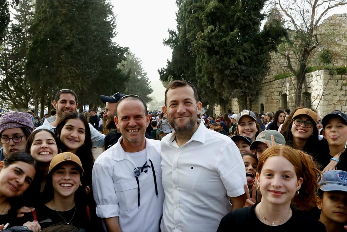 לראשונה בשומרון: 8,000 חניכי בני עקיבא בתחנת הרכבת בסבסטיה