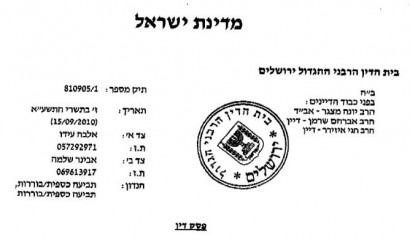 PSAK DIN HARAV AVINER