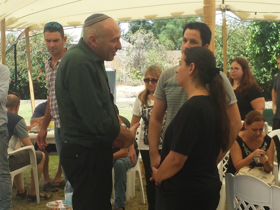 ניחום הורי הילד דניאל בשדי אברהם