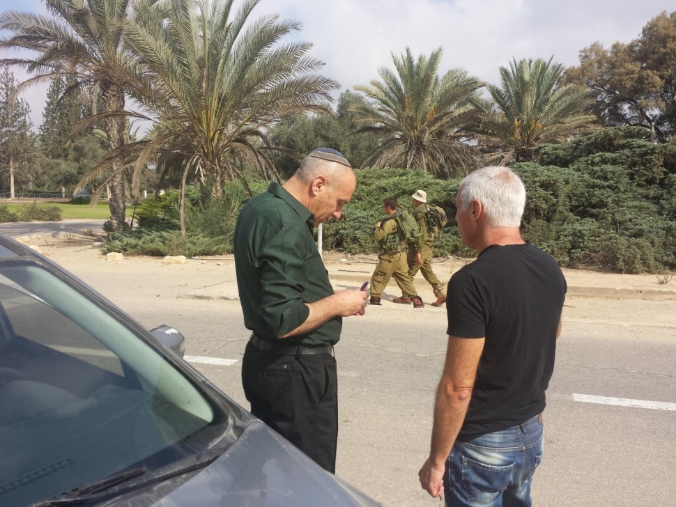 ראש מועצת אשכול חיים ילין (2) קיבוץ נירים