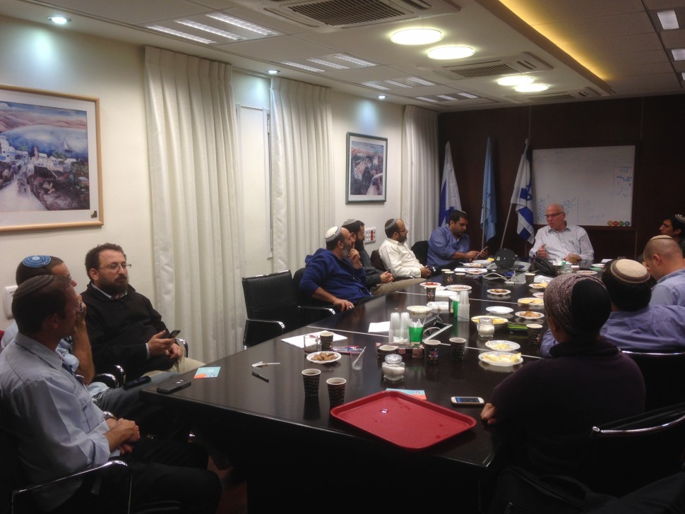 מפגש ראשי גופים בציונות הדתית 26.11