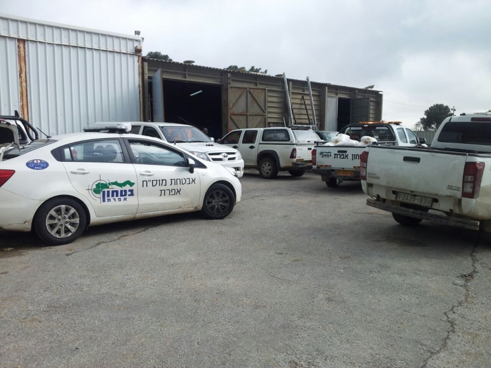 היערכות לשלג 2015