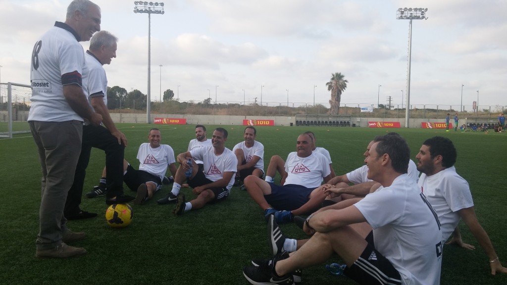 לפני המשחק צילום עומרי גל