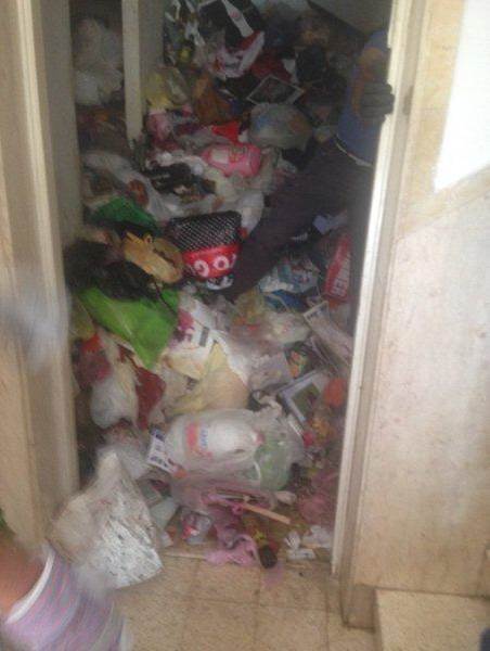 הכניסה לדירה