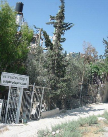 ירושלים - מסגד לא חוקי בשטח בית קברות בתחום גן לאומי סובב חומות (2)