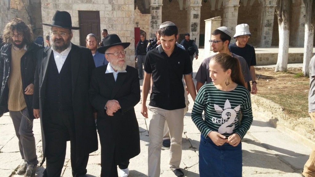 הרבנים דב ליאור וצבי עידן