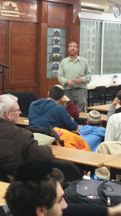 גליק במפגש בחיפה