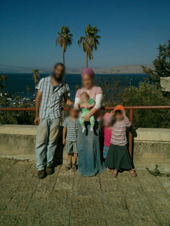 עצור בשבכ ומשפחתו - באדיבות המשפחה