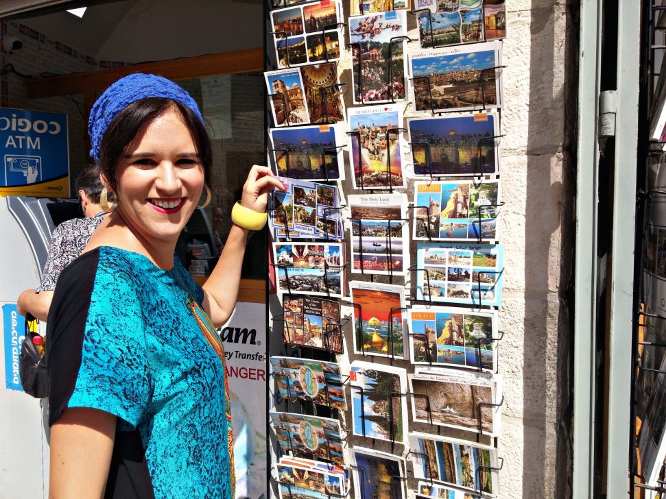 תיירת בעירה (צילום: לינוי משעלי)