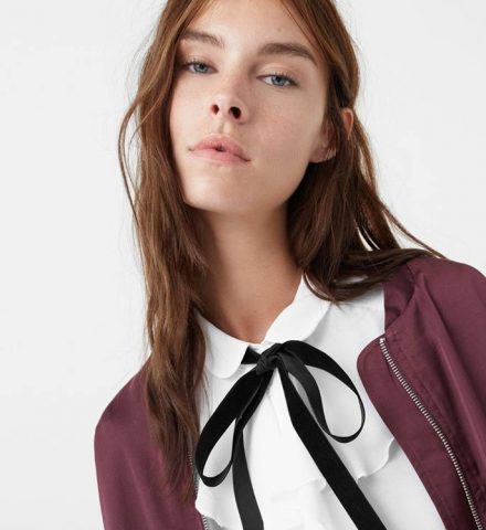 מנגו | חולצה עם סרט (צילום:יחצ)