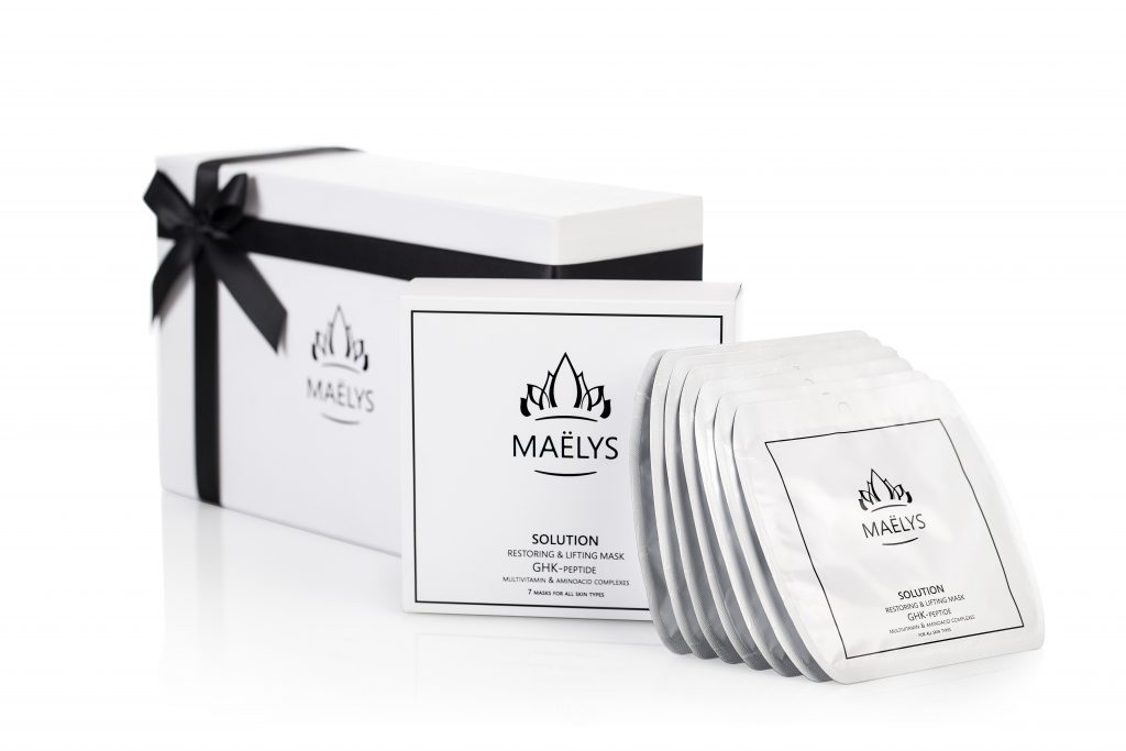 maelys מסיכת הזנה לפנים מבד, מחיר 199 שח (צילום: דדי אליאס) 