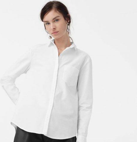 מנגו | חולצה לבנה 129.90(צילום:יחצ )