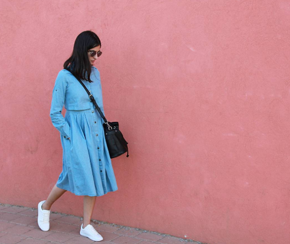 גם צנועה וגם בשיק (צילום מתןך אינסטגרם)