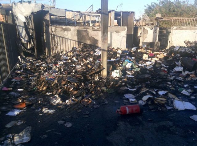 ההרס העצום (צילום:דובי )