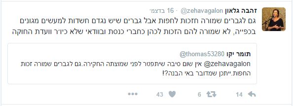 זהבה גלאון על סלומינסקי