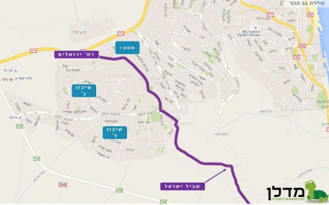 טיילת גב ההר