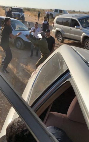 התקרית החמורה בצאלים (קרדיט: תושבי מביר הדאג')