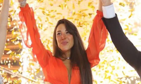 טליה עובדיה אחרי הזכייה באח הגדול (צילום: נוי עינב)