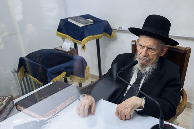 הרב אדלשטיין, ארכיון (צילום: שלומי כהן, פלאש 90)