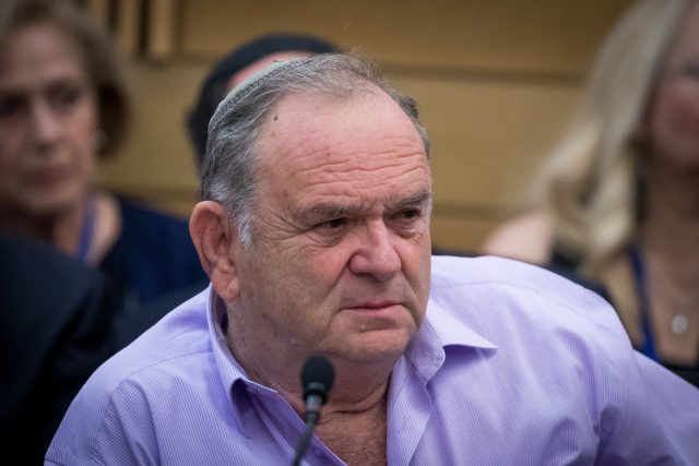 אברהם דובדבני, יו"ר קק"ל (צילום: Yonatan Sindel/Flash90)