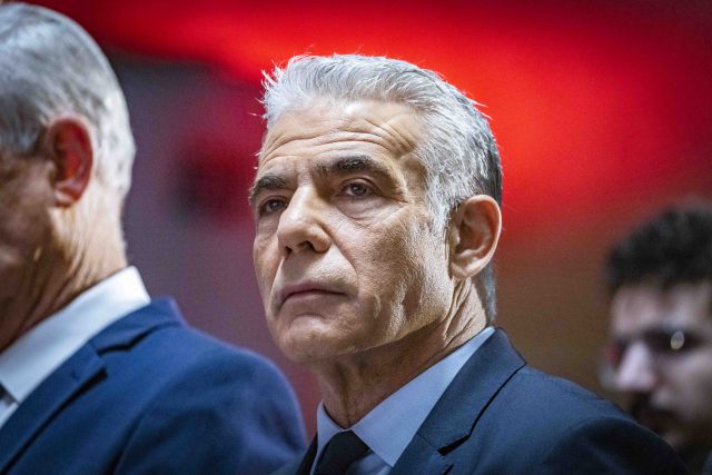 רה”מ יאיר לפיד (צילום: אוליביה פיטוסי, פלאש 90)