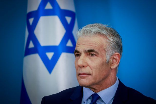 רה"מ יאיר לפיד (צילום: אוליביה פיטוסי, פלאש 90)