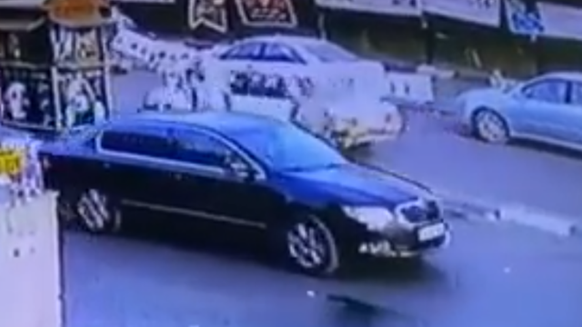 הרכב אליו נלקח המבוקש (מצלמות אבטחה)